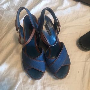 Louis Vuitton wedged